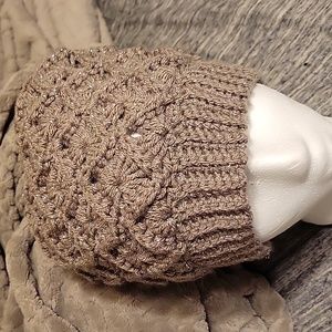 Women's crochet beanie hat